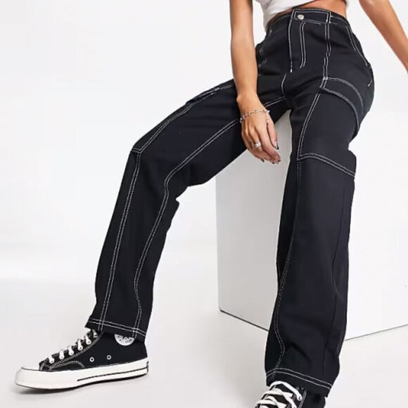ASOS Pants - ASOS Oversized Cotton Cargo Pants